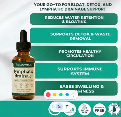 Bloombel™-Lymphatic drainage drops